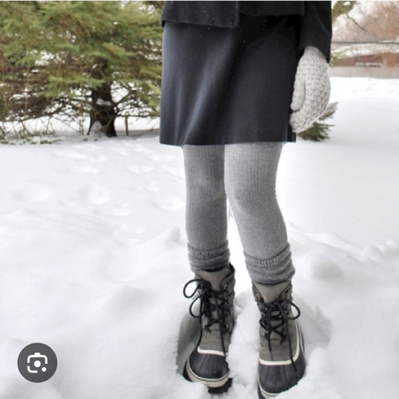 SOREL lace up waterproof Out n About gray boots excellent condition made well EC - Picture 11 of 15